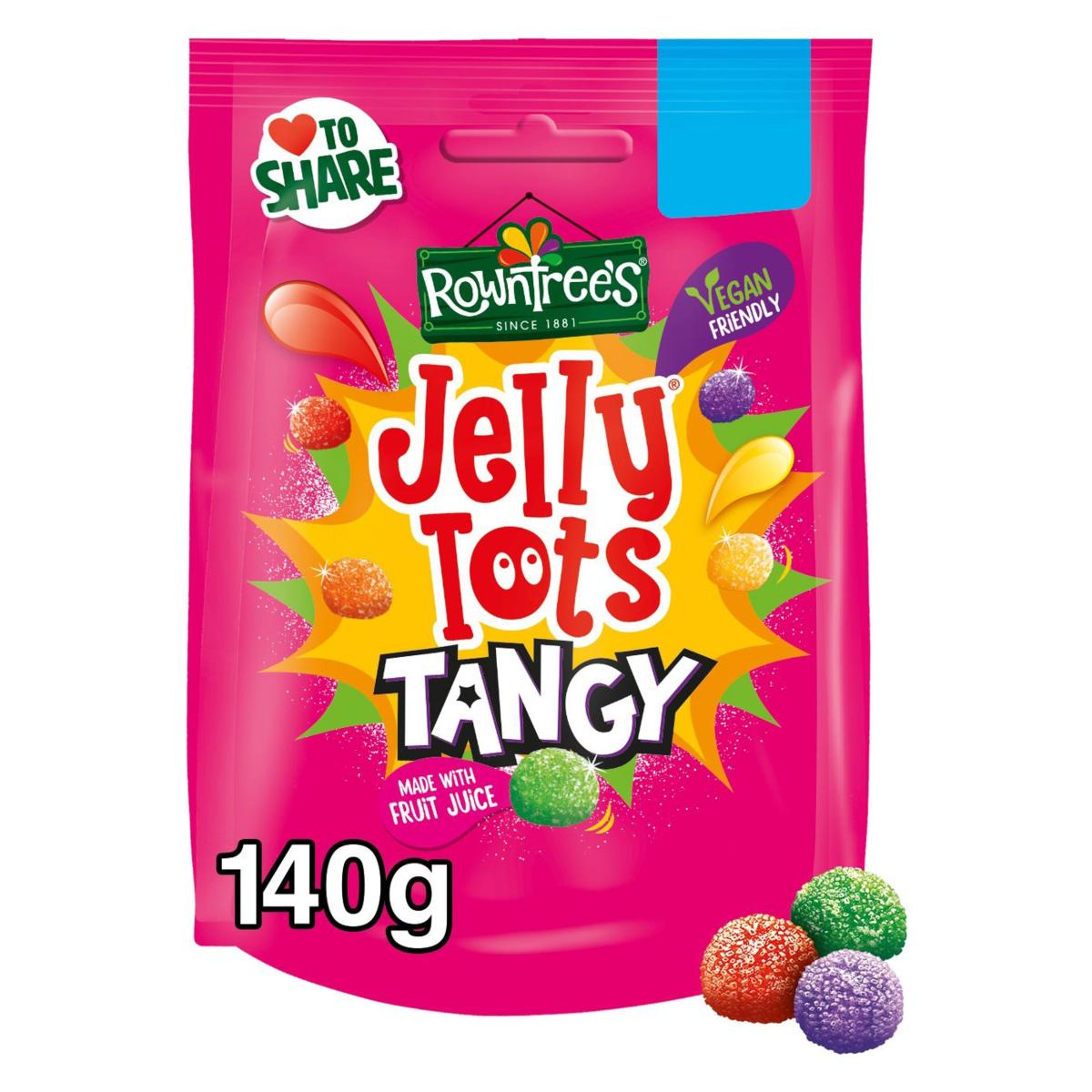 Jelly Tots Tangy Sweets Sharing Bag