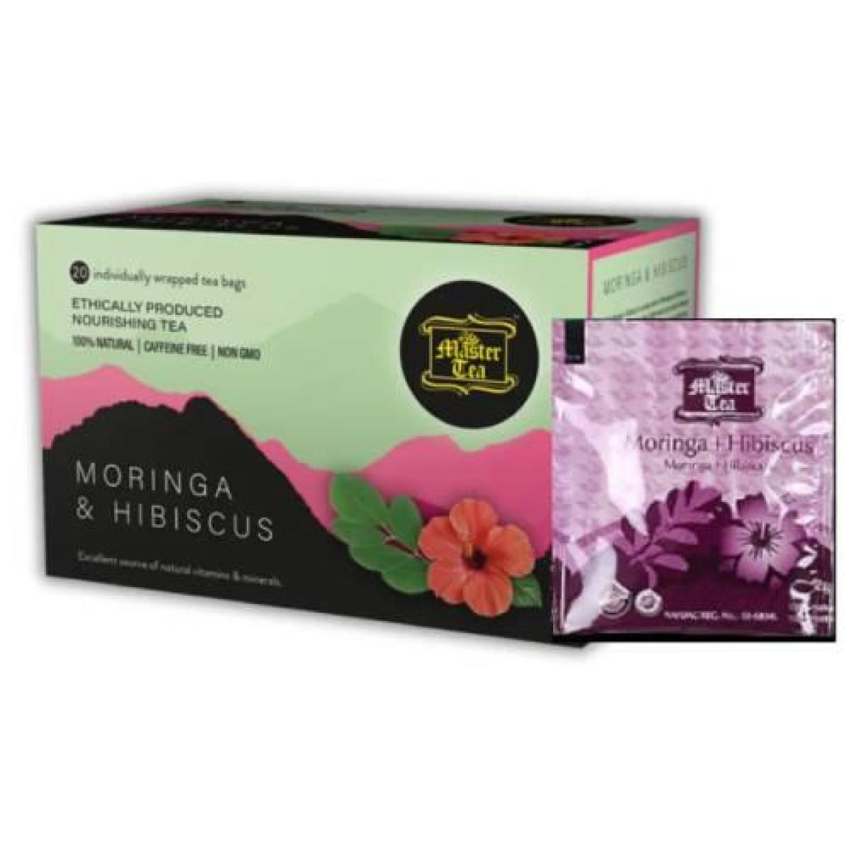 Moringa & Hibiscus Tea Bags