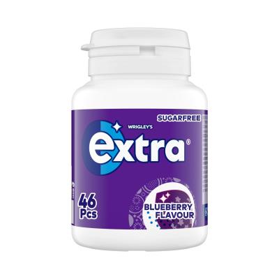 Extra Blueberry Flavour Sugar-Free Chewing Gum Bottle