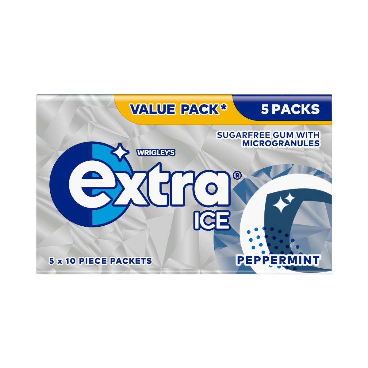 Extra Ice Peppermint Sugar-Free Chewing Gum