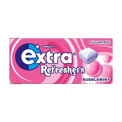 Extra Refreshers Bubblemint Sugar-Free Chewing Gum Handy Box