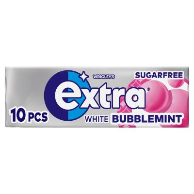 Extra White Bubblemint Sugar-Free Chewing Gum