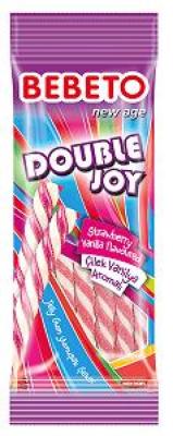 Double Joy Strawberry Vanilla Flavoured Jelly Gum