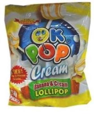 Lollipop Cream Banana & Cream