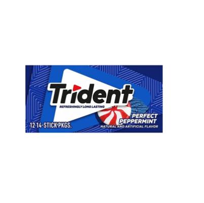 Chewing Gum Fresh Peppermint Sugar Free x14