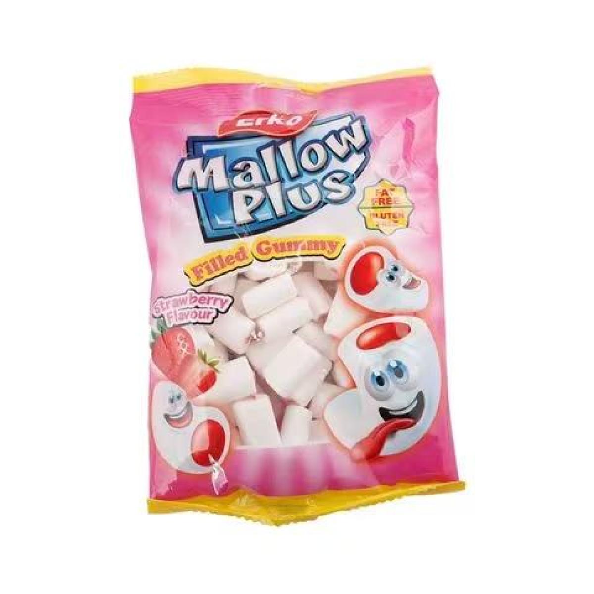 Mallow Plus Filled Gummy Strawberry Flavour