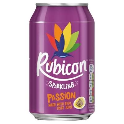 Sparkling Passion Fruit Juice Can
