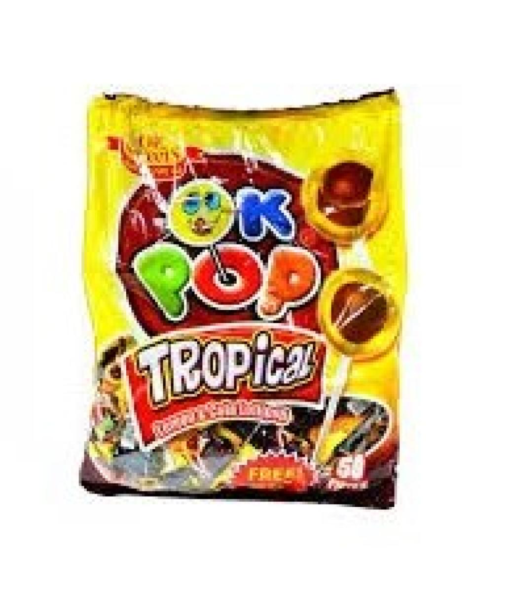 Tropical Lemon & Cola Lollipop x50