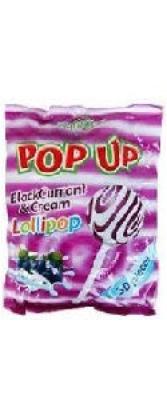 Pop Up Blackcurrant & Cream Lollipop x50