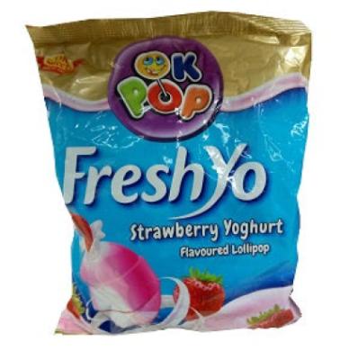 Lollipop Fresh Yo Strawberry Yoghurt