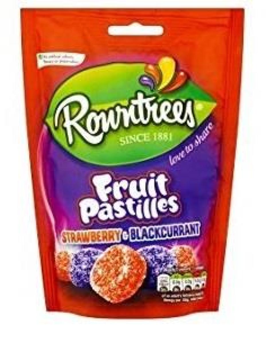 Fruit Pastilles Strawberry & Blackcurrant