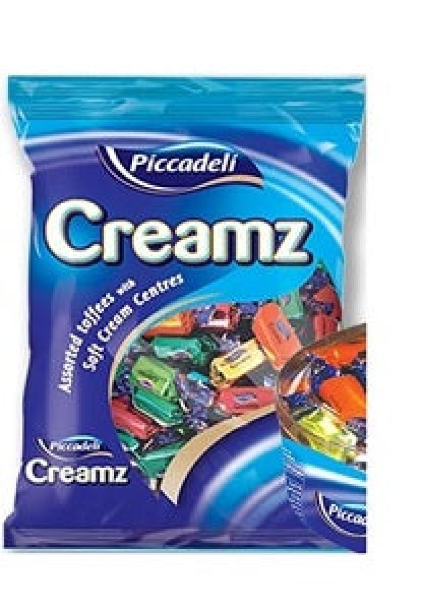 Creamz Assorted Toffees With Soft Cream Centre Sachet