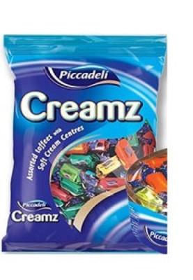 Creamz Assorted Toffees With Soft Cream Centre Sachet