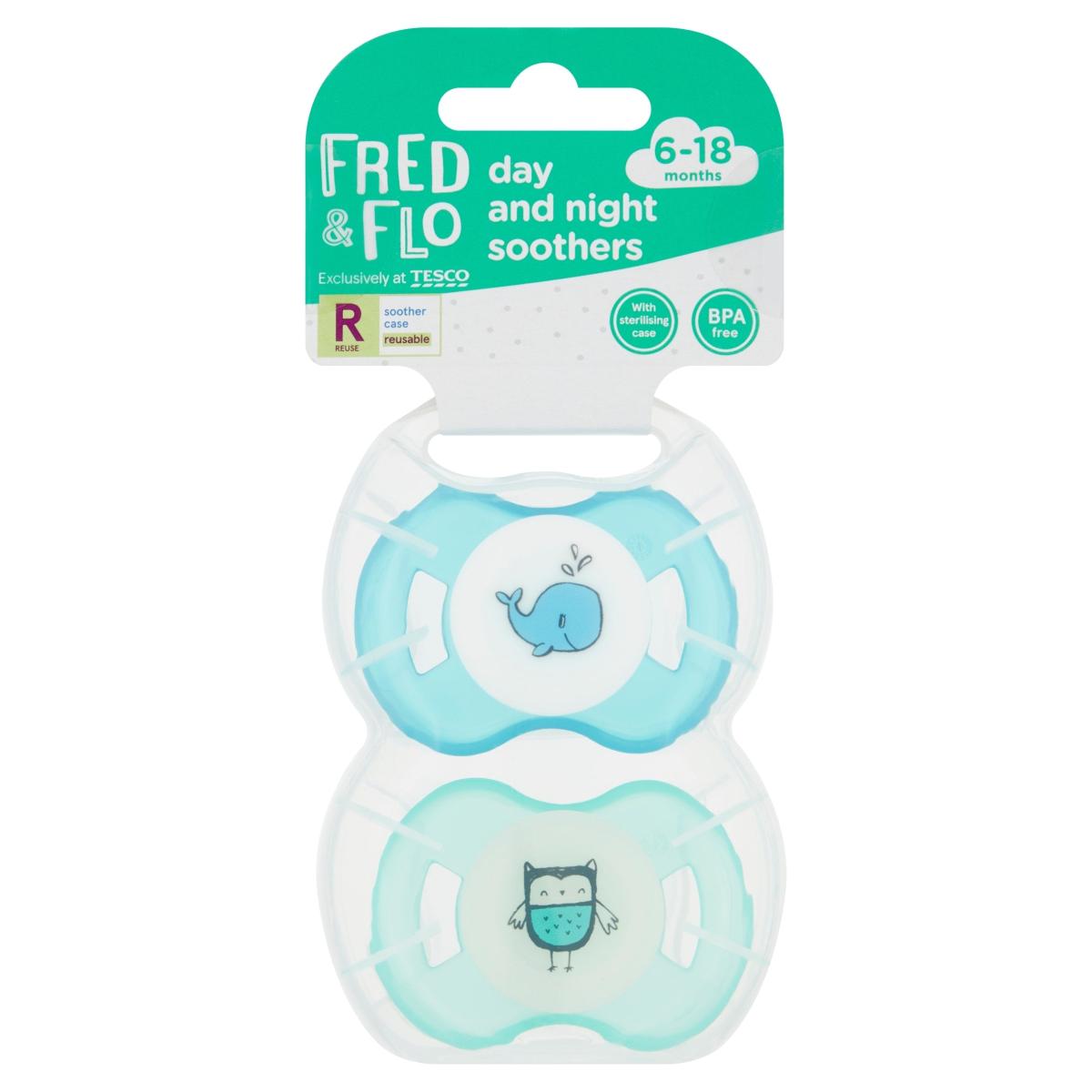 Day & Night Soothers x2