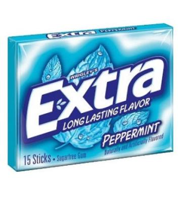 Extra Peppermint 14 Sticks