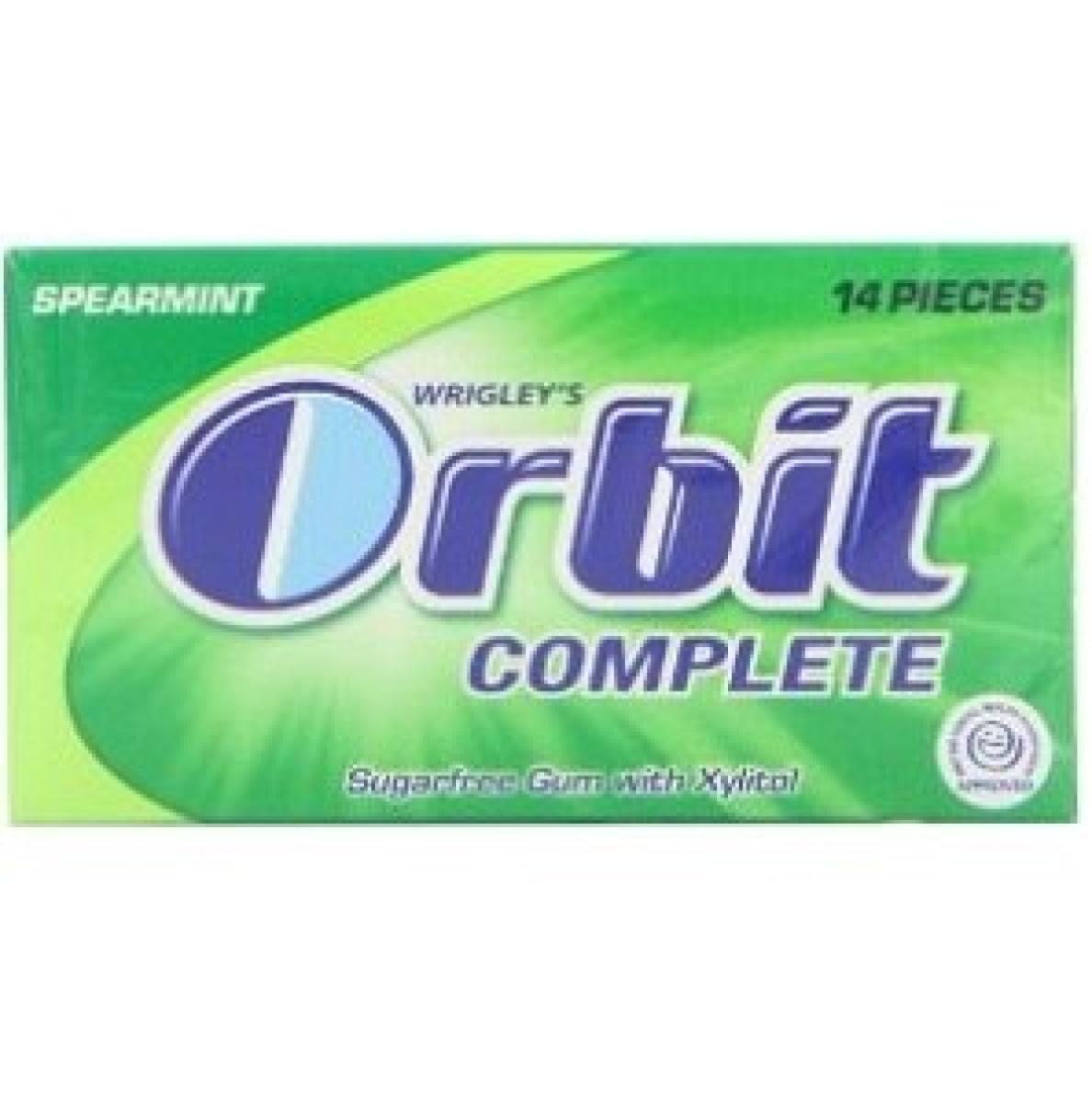 Wrigley's Orbit Spearmint Sugar-Free