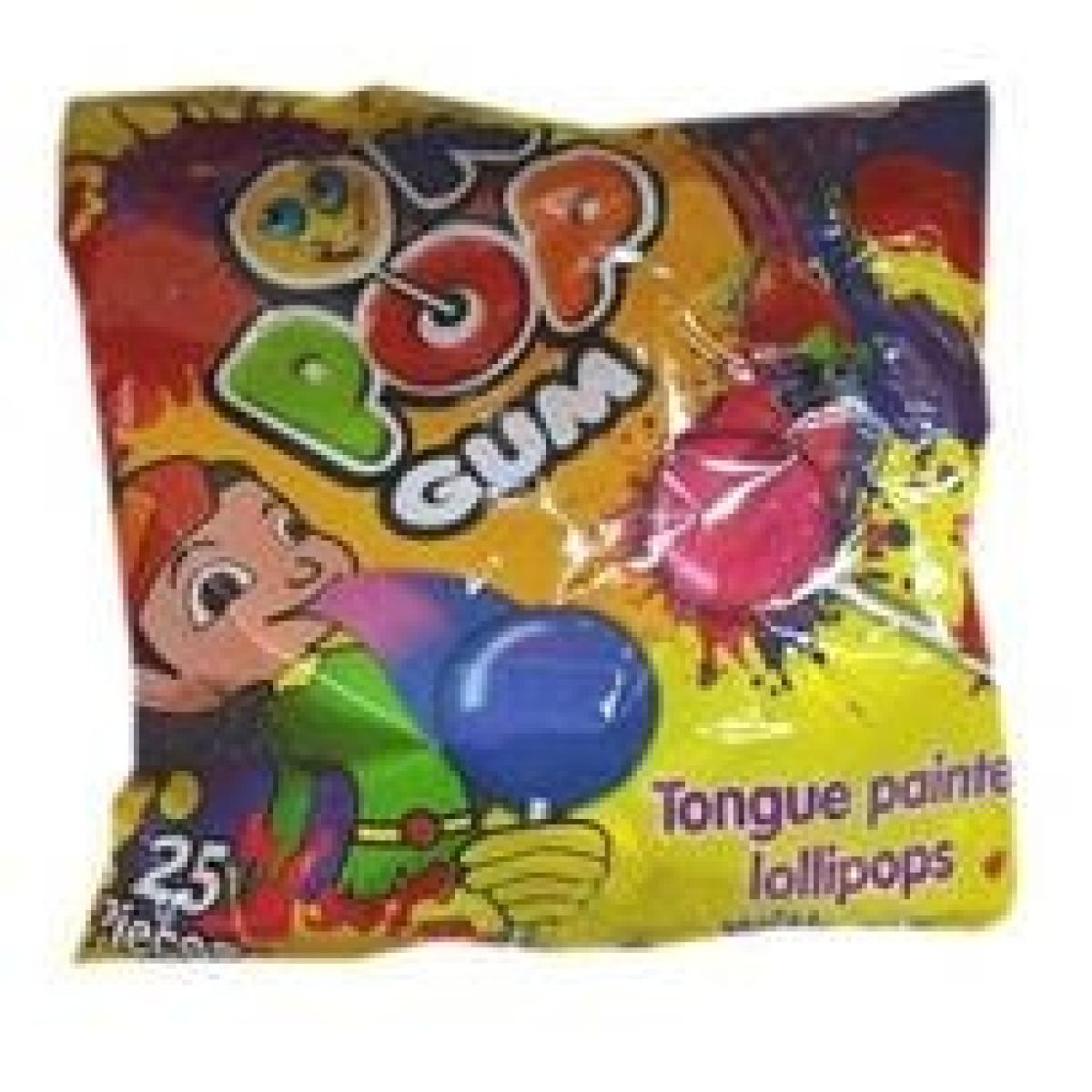 Lollipop Gum Tongue Painter With Gum