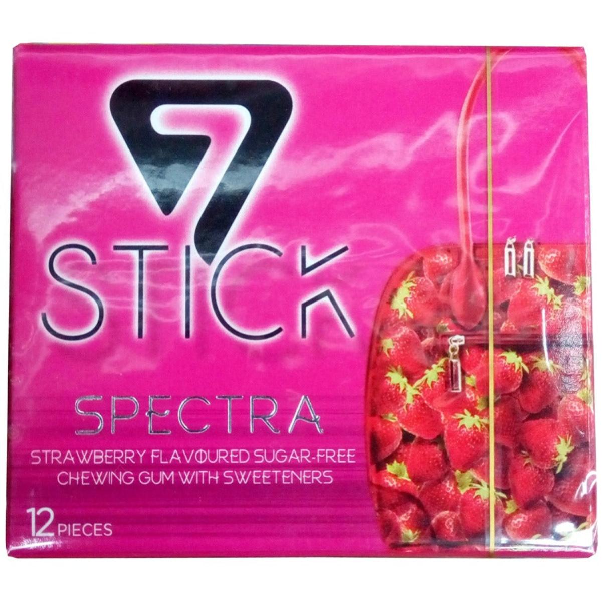 Spectra Chewing Gum Strawberry Flavour With Sweetener Sugar-Free