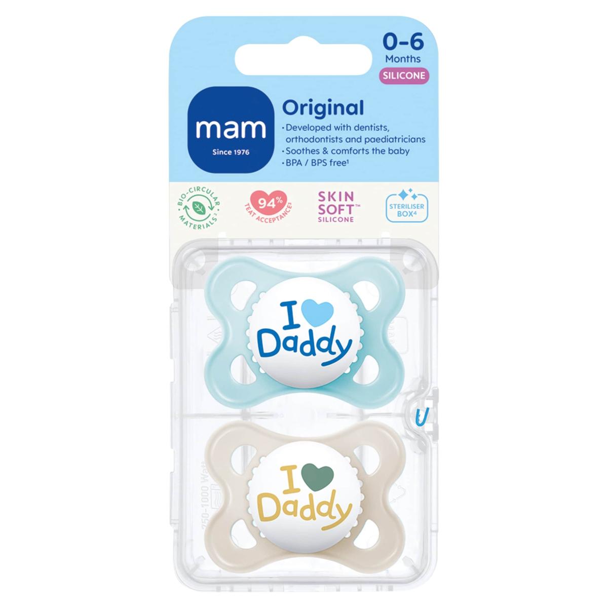 Original Style 0-6 Months Soother x2