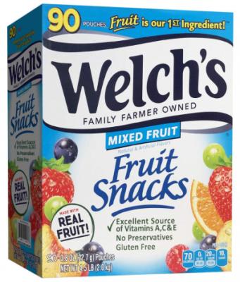 Mixed Fruit Snacks