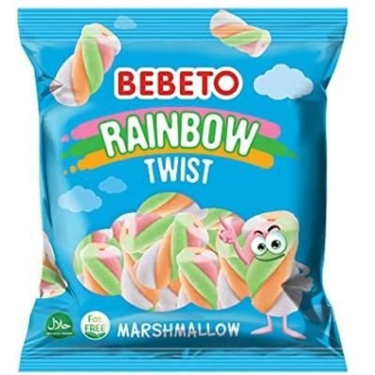 Rainbow Twist Marshmallows