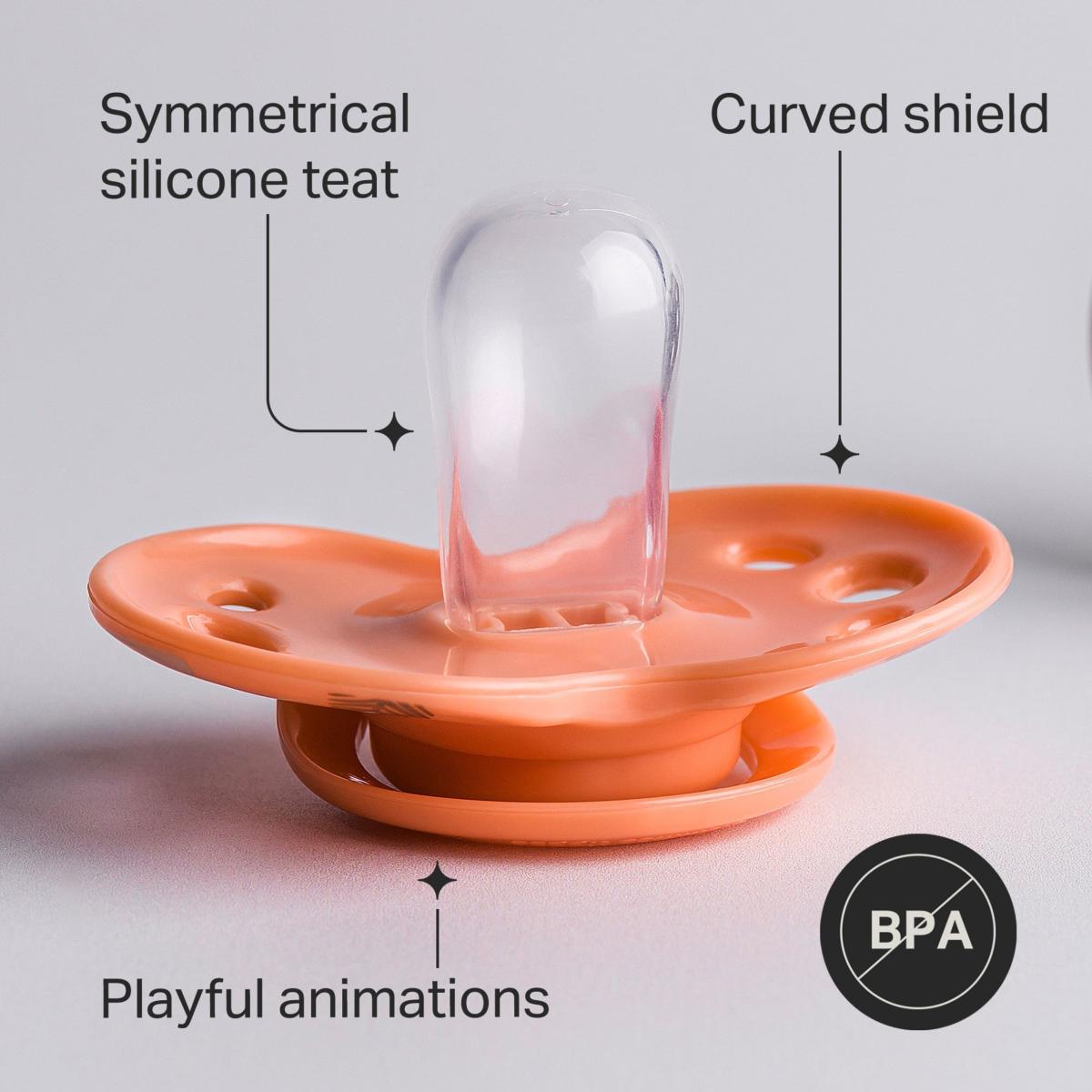 Newborn Soothers 0-2 Months Pack of 2
