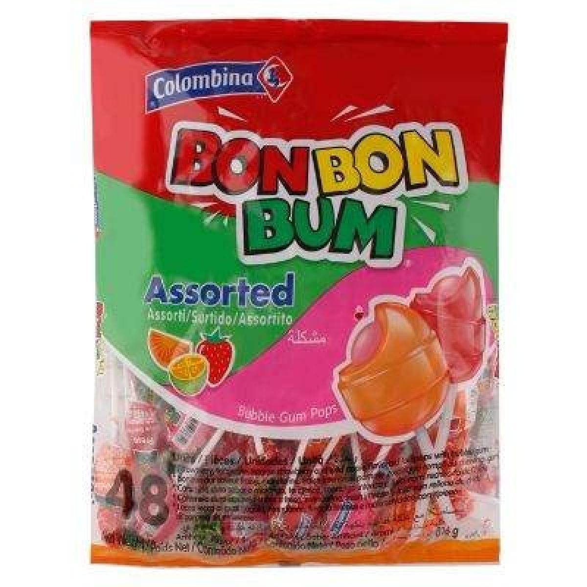 Bubble Gum Pops Assorted