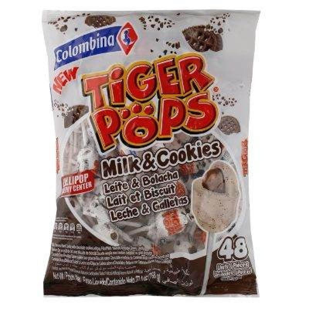 Milk & Cookies Tiger Pops