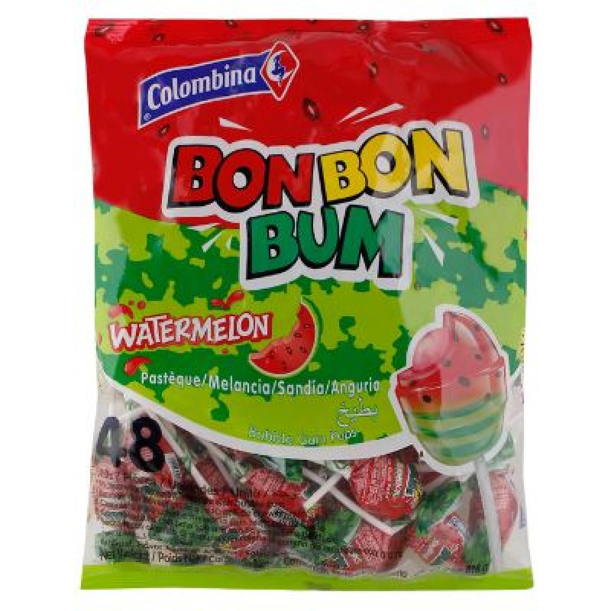 Watermelon Bubble Gum Pops