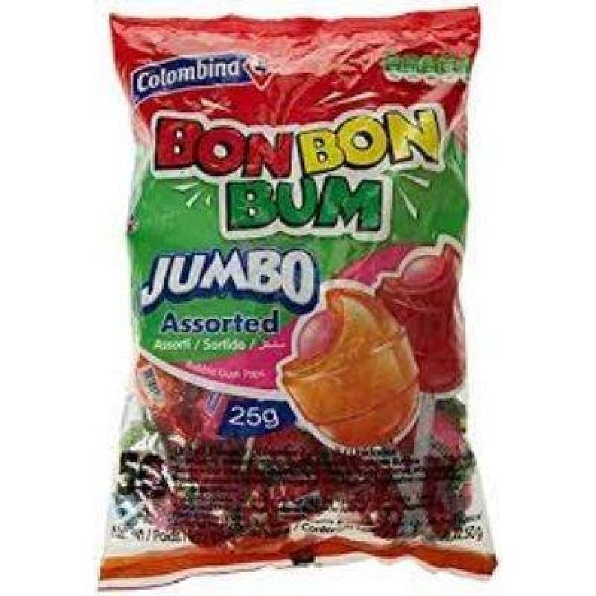 Jumbo Bubble Gum Pops Assorted
