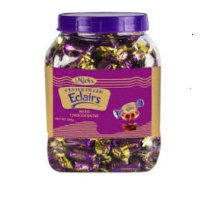 Centre Filled Eclairs With Choco Centre Jar