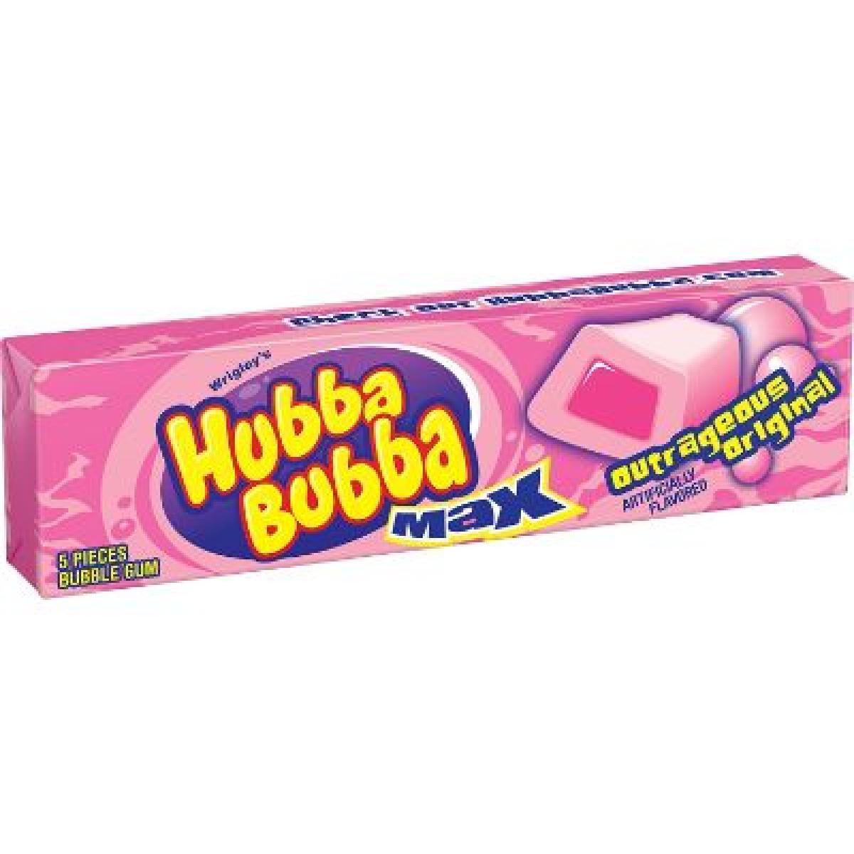 Bubble Gum Original 5 Sticks x4