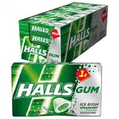 Ice Rush Spearmint Flavour Gum Sugar-Free