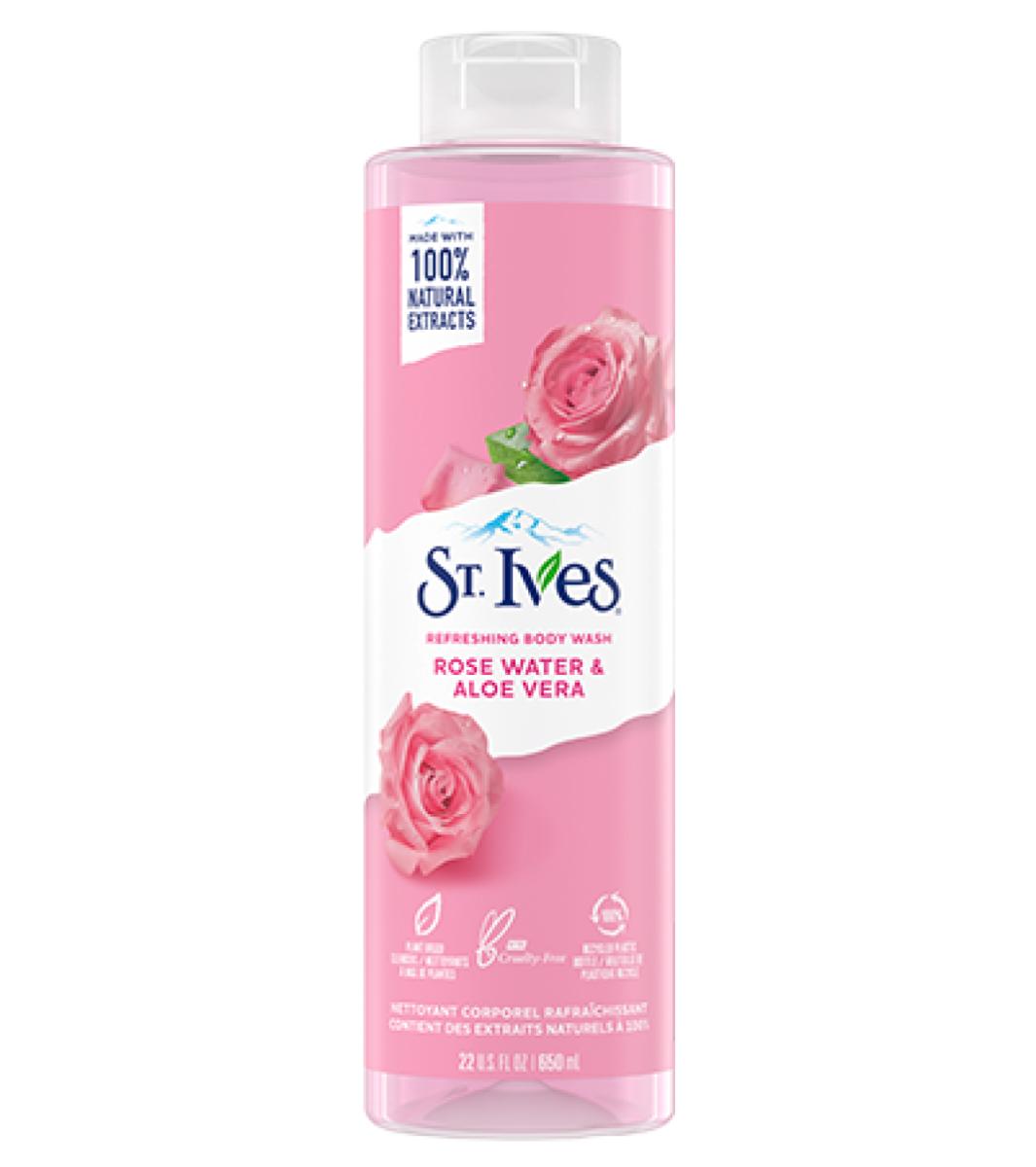 Body Wash Refreshing Rose Water & Aloe Vera