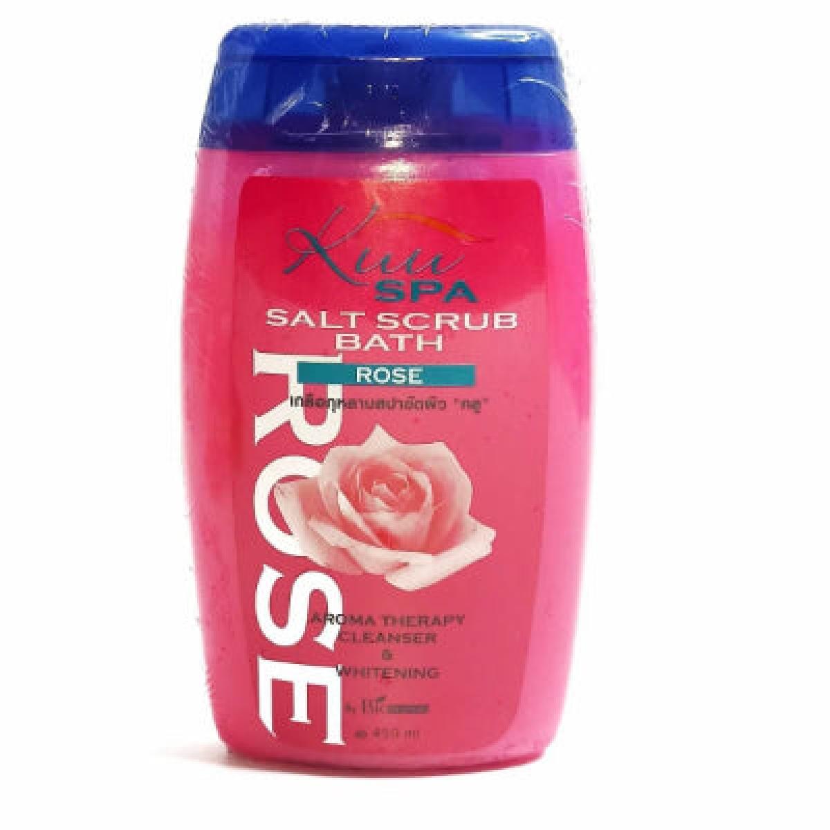 Salt Scrub Bath Rose