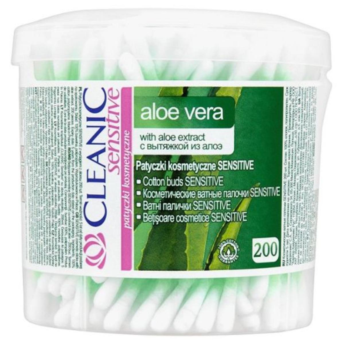 Sensitive Aloe Vera Cotton Buds x200
