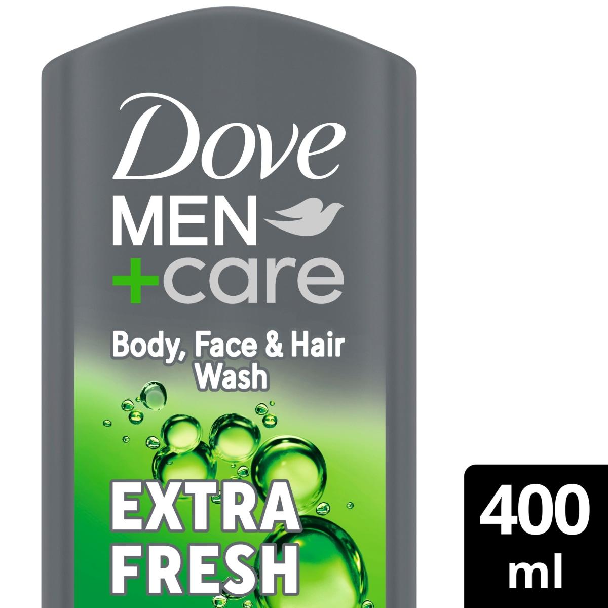 Men+Care Refreshing 3 in 1 Hair Face & Body Wash Extra Fresh