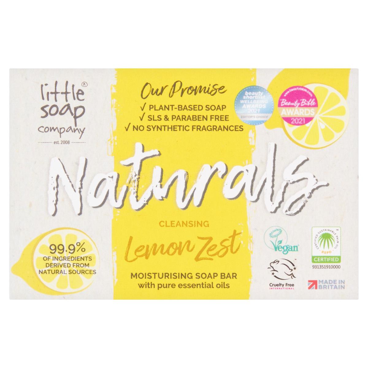 Natural Bar Soap Cleansing Lemon