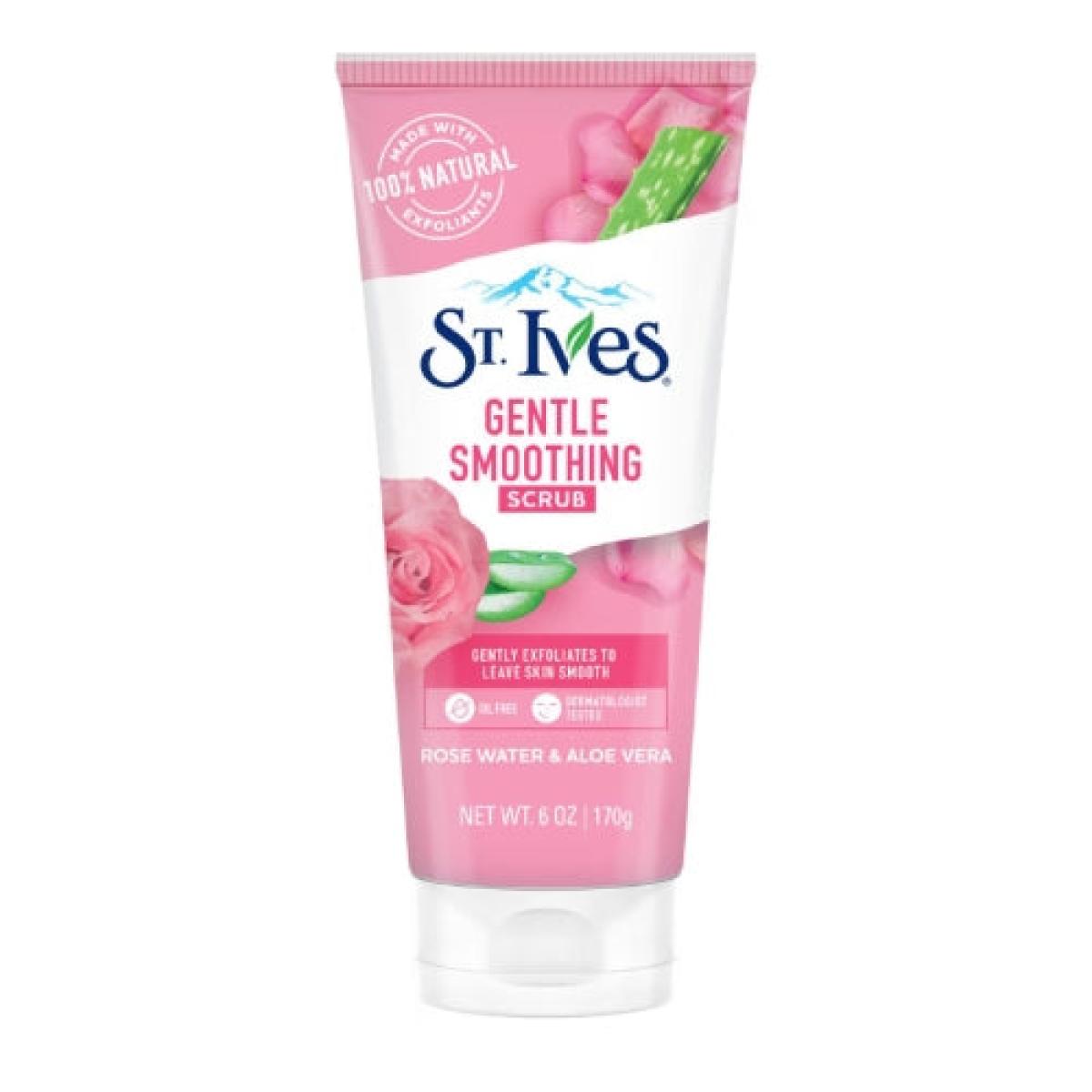 Scrub Gentle Smoothing Rose Water & Aloe Vera