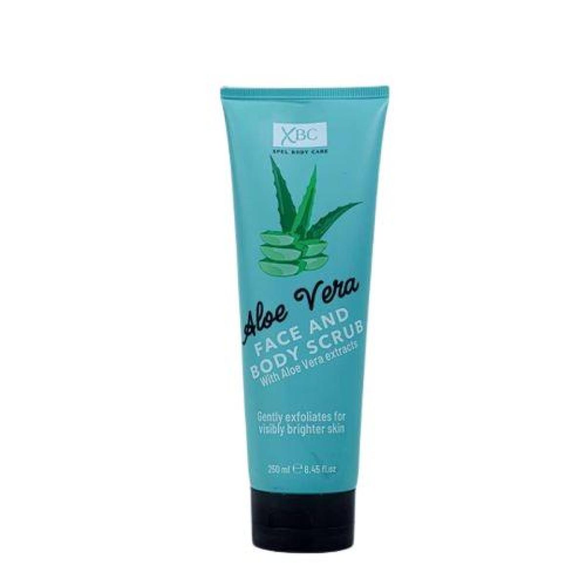Aloe Vera Face & Body Scrub Tube