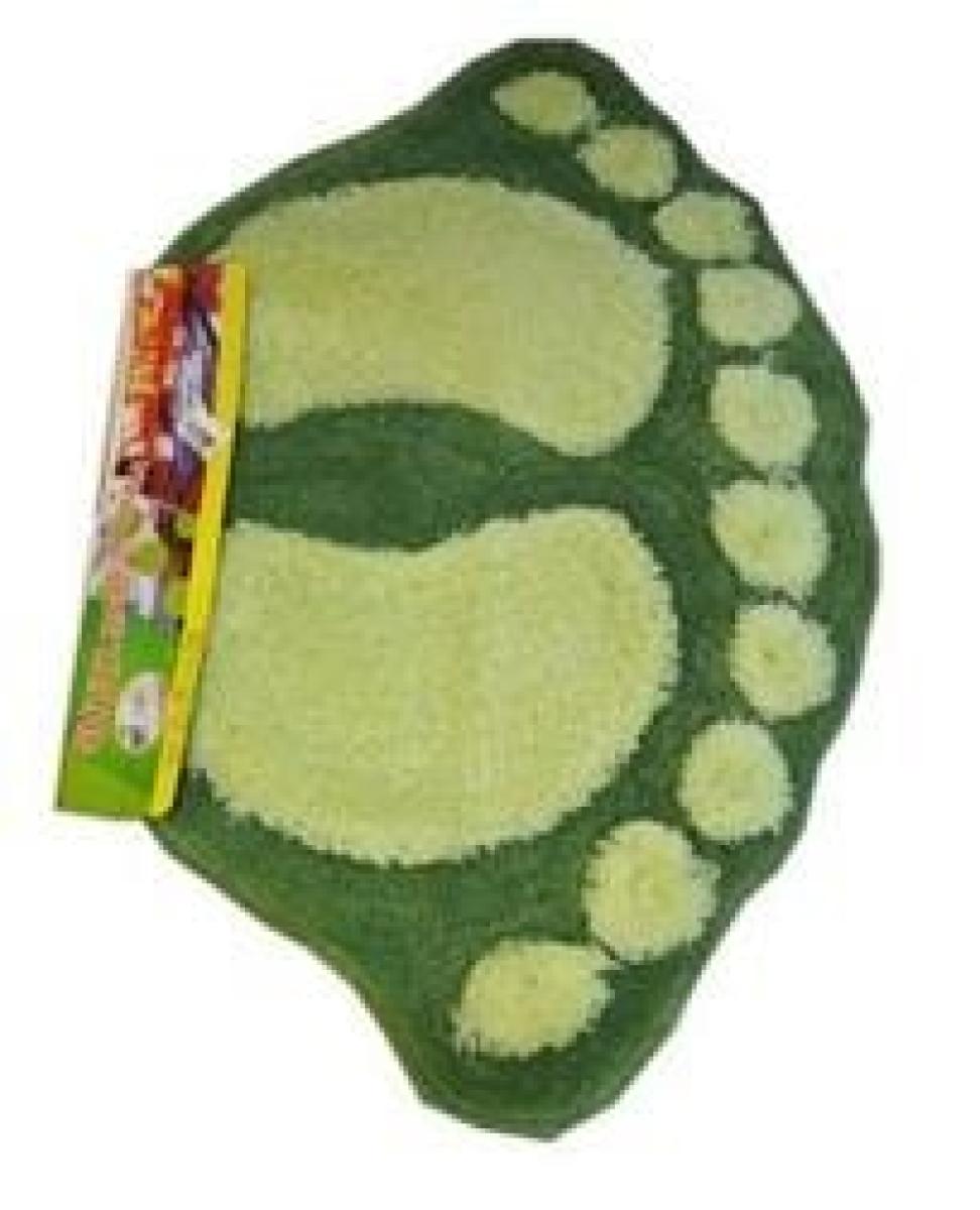 Wool Bath Mat Medium - Green