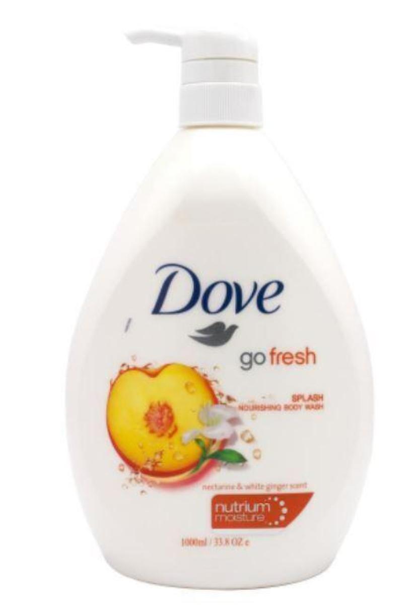 Go Fresh Nourishing Body Wash Nectarine & White Ginger Scent Splash