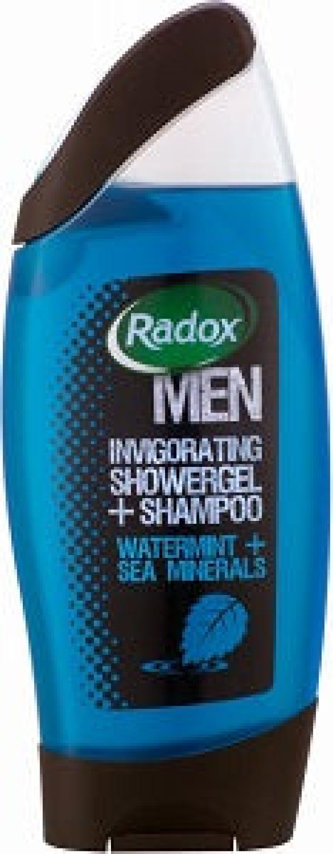 Shower Scrub For Men With Mint & Sea Minerals