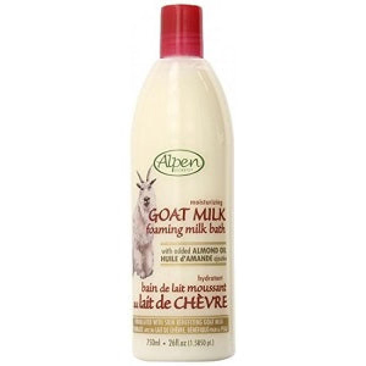 Foaming Bath Moisturising Goat Milk With Almond Oil