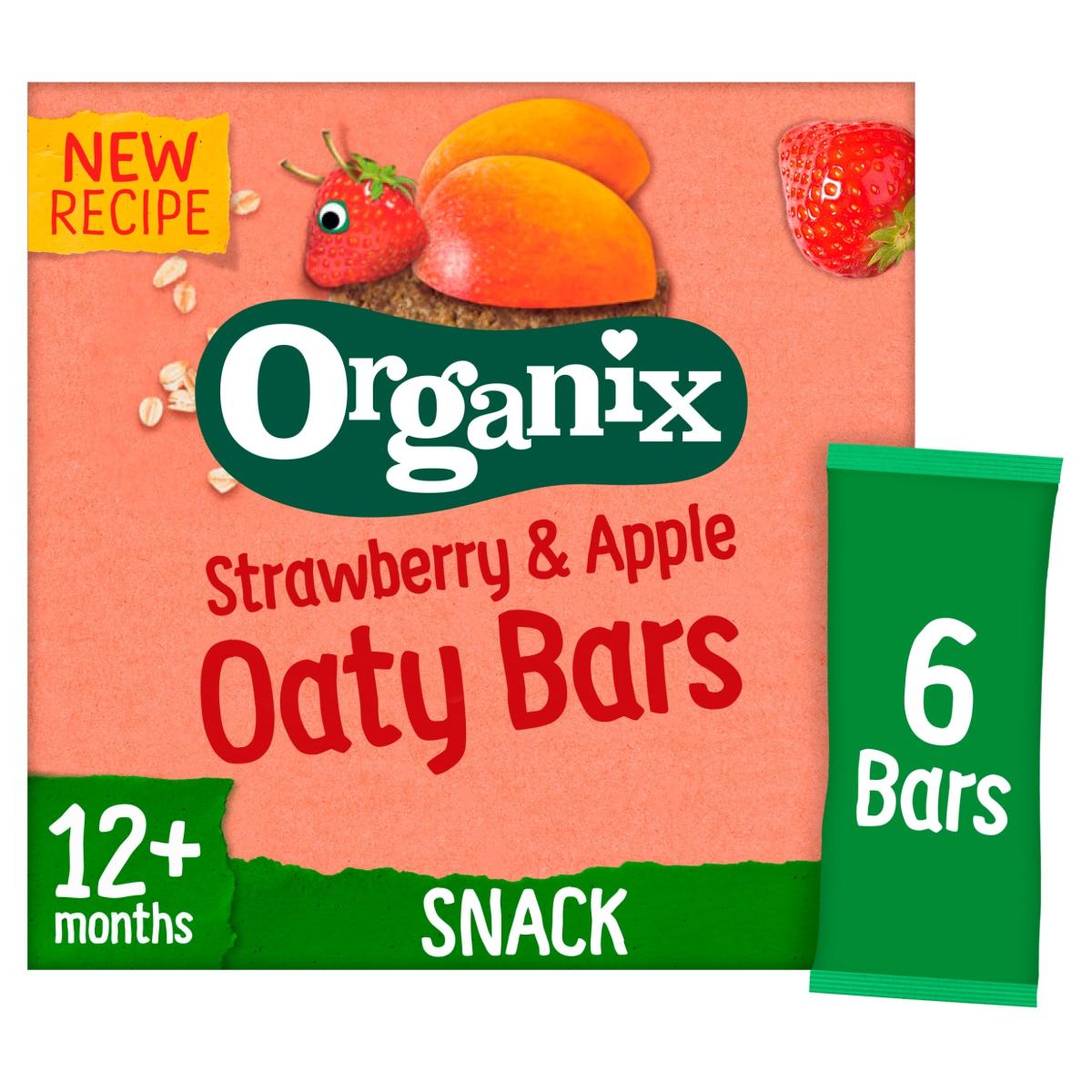 Strawberry & Apple Soft Oaty Bars