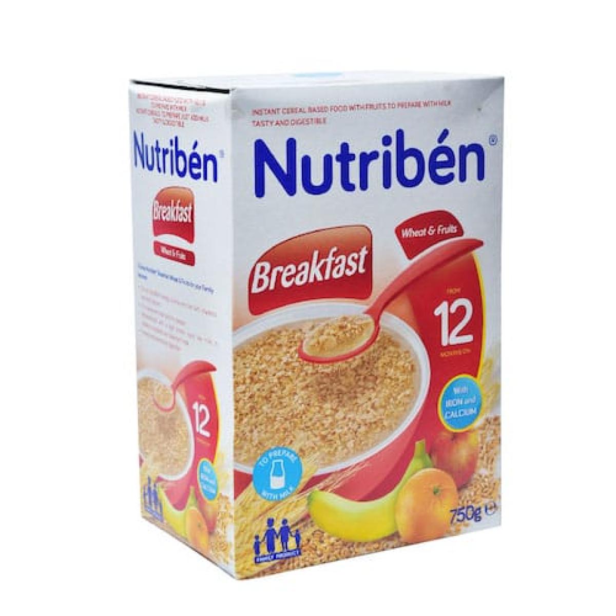 Instant Cereal Breakfast Wheat & Fruits 12 Months+
