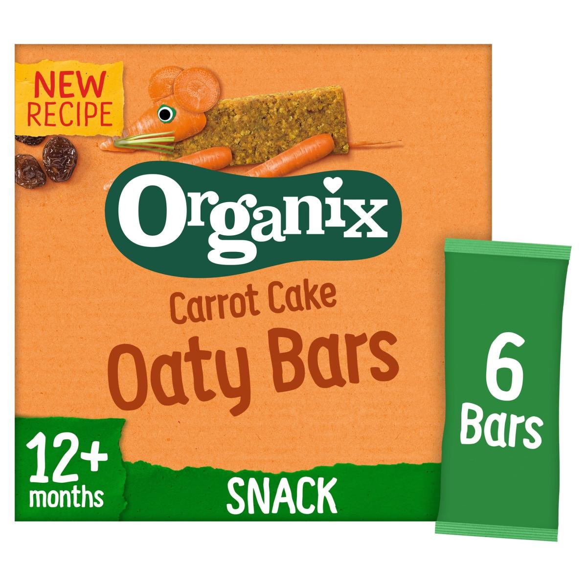 Carrot Cake Soft Oaty Bars