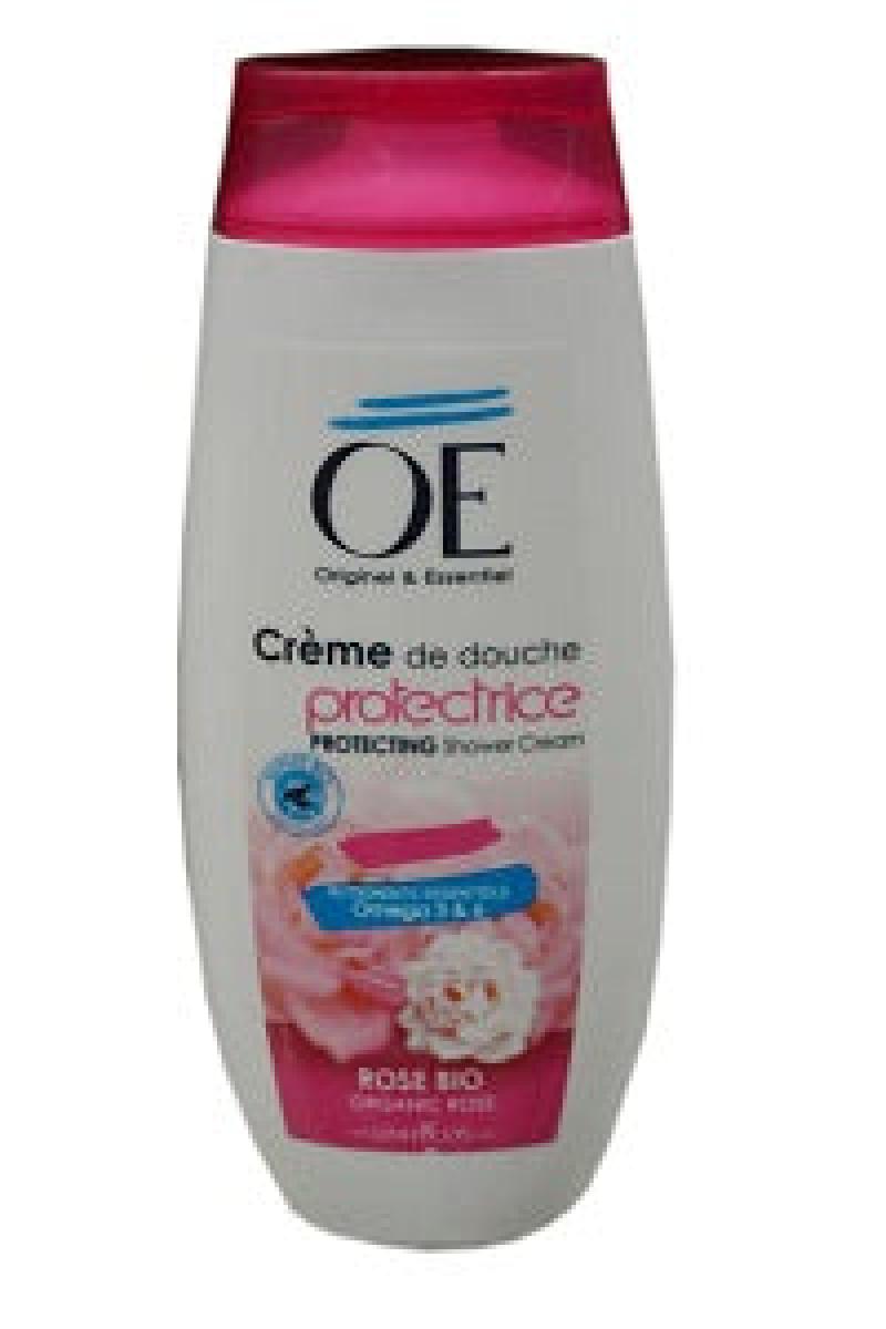 Shower Cream Protecting Organic Rose