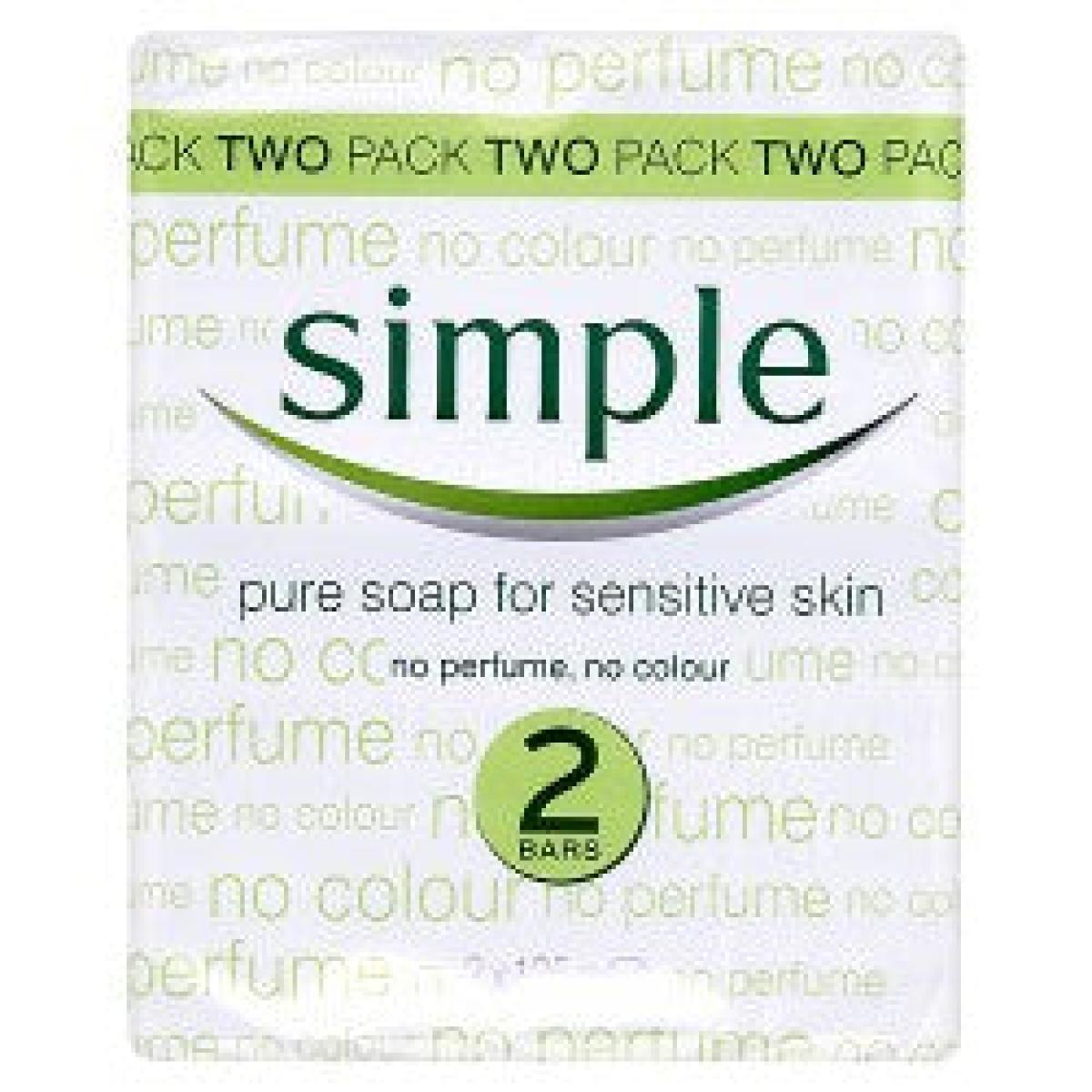 Pure Soap Sensitive Skin 125 g 2 Bars