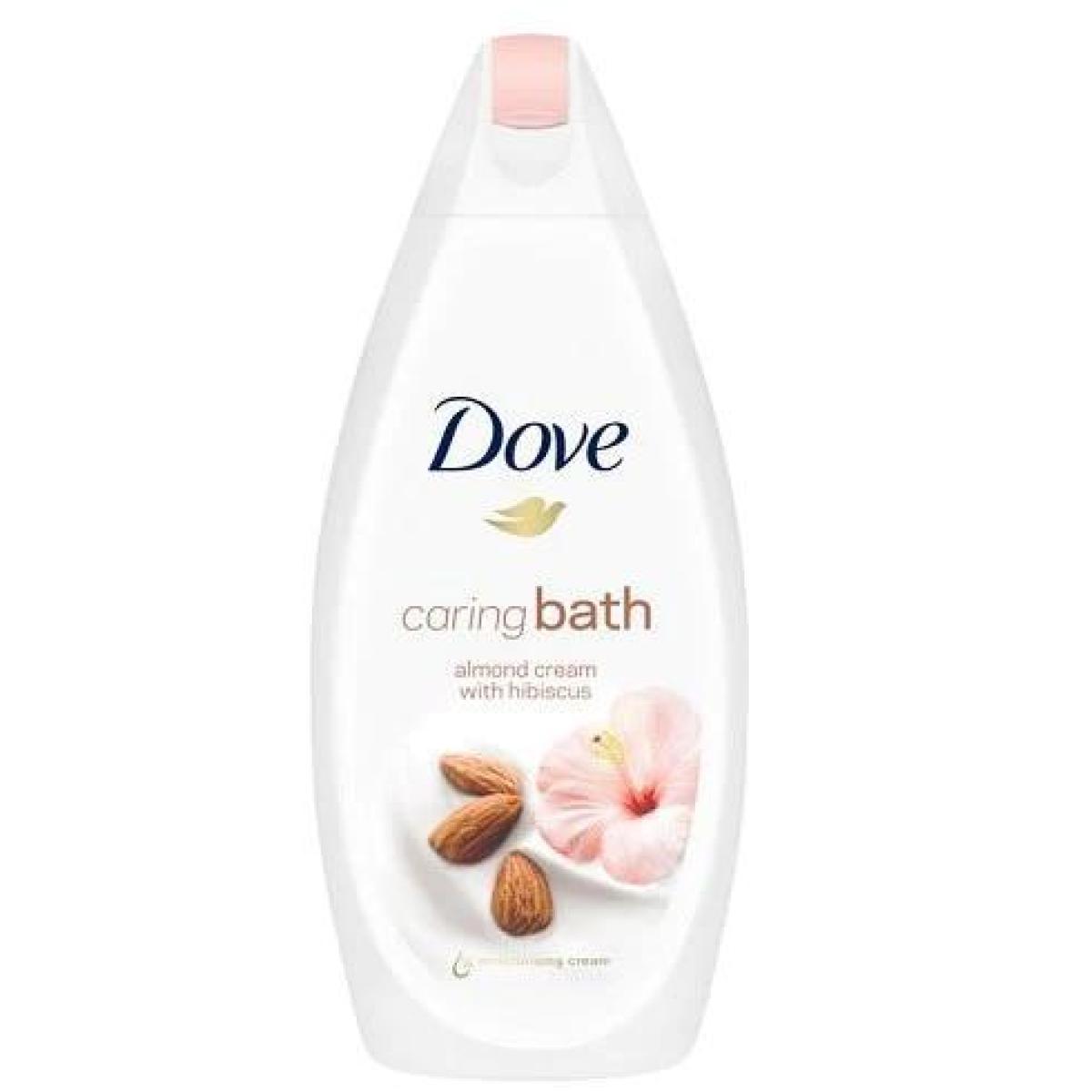 Body Wash Caring Bath Almond Cream With Hibiscus